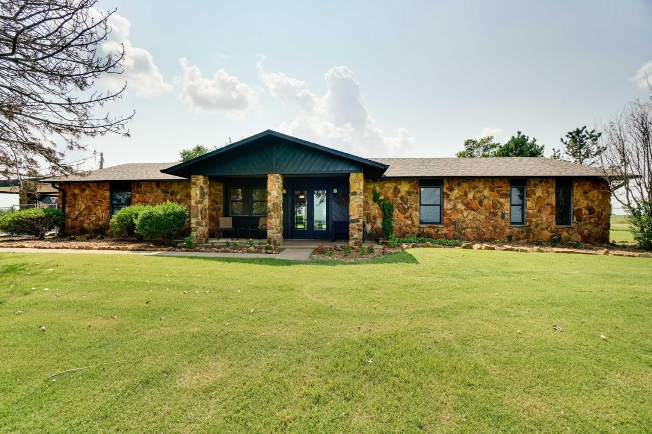 Spacious Country Home Near Ft Sill And Medicine Park Lawton Dış mekan fotoğraf