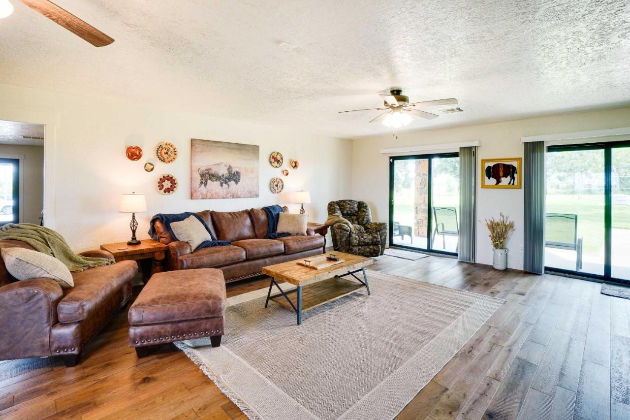 Spacious Country Home Near Ft Sill And Medicine Park Lawton Dış mekan fotoğraf