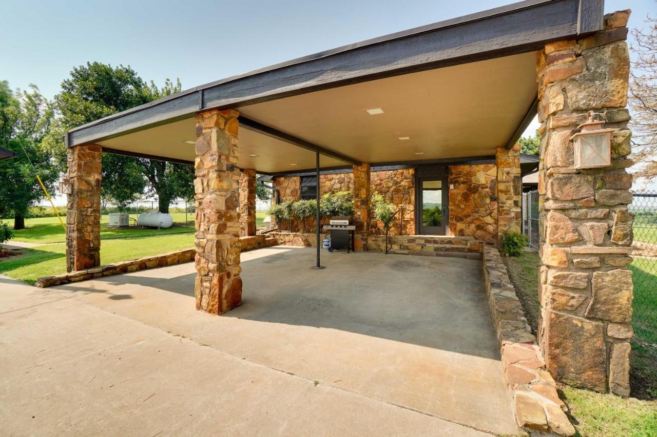 Spacious Country Home Near Ft Sill And Medicine Park Lawton Dış mekan fotoğraf